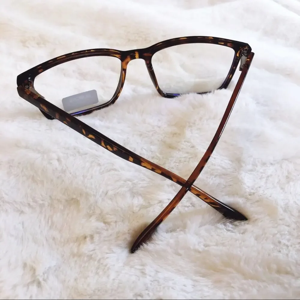 Elena Tortoise Brown Computer Blue Light Glasses